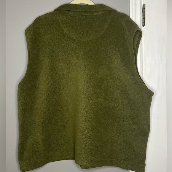 VINTAGE Remington Green Fleece hunting vest Large - Picture 3 of 5